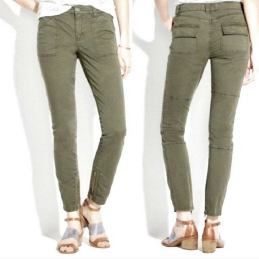 Madewell Army Green Pants, Size 27